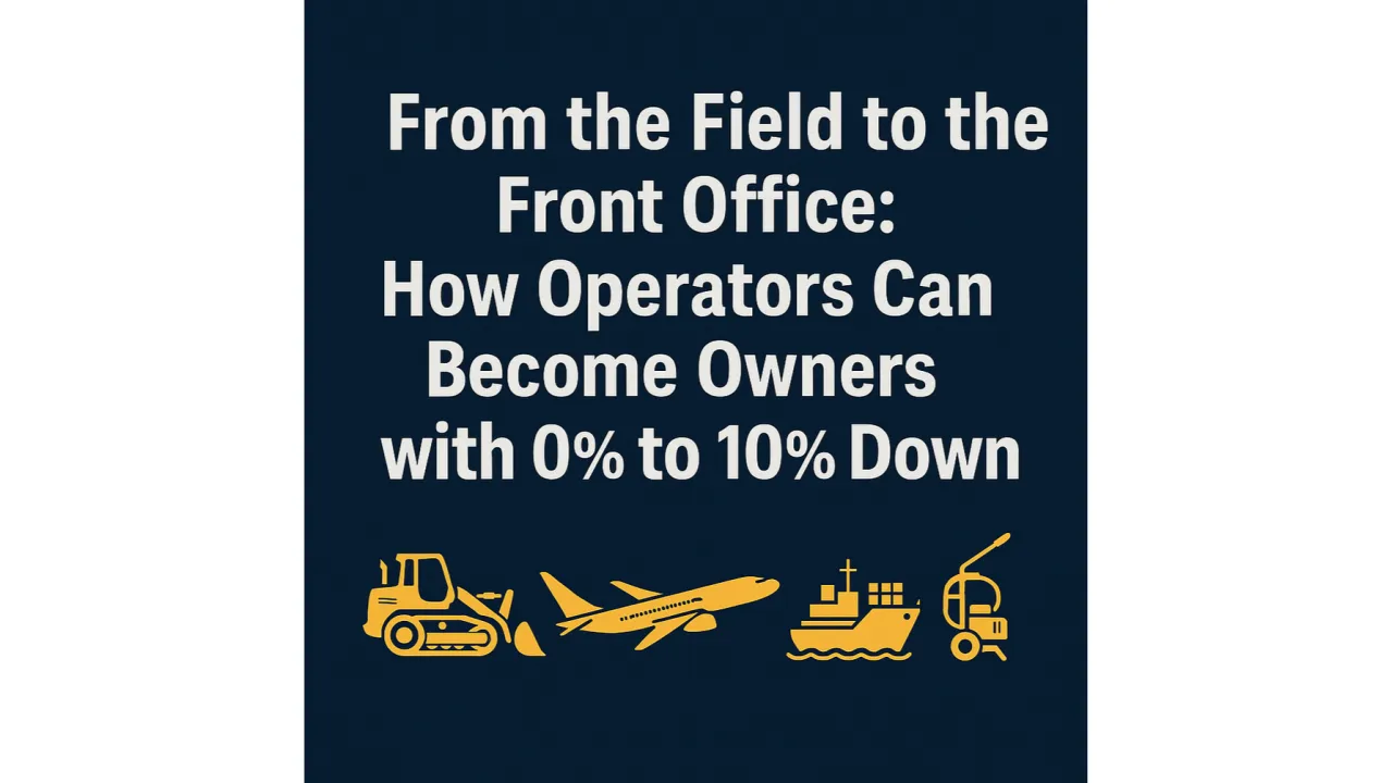 How Operators Can Acquire Real Companies With 0% to 10% Down Backed by Our Capital Engine